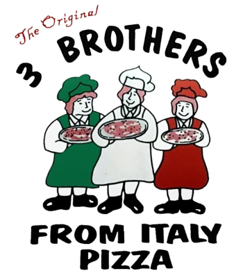Three Brothers From Italy Pizza logo